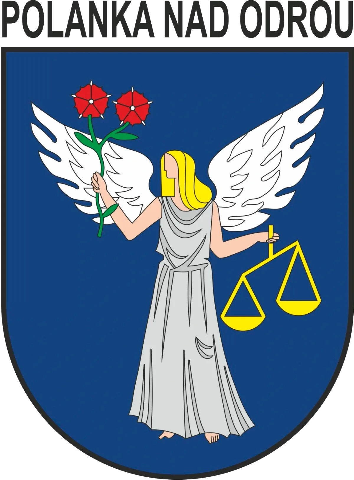 Znak městského obvodu Polanka nad Odrou